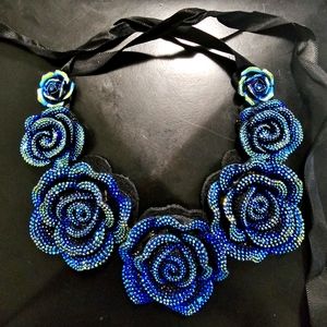 Betsy Johnson Choker Bib Necklace